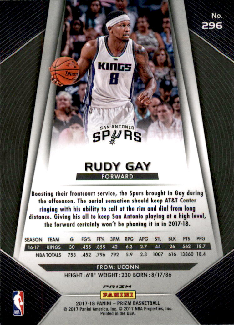 A9251- 2017-18 Panini Prizm Prizms Silver Bk 1-300 -You Pick- 15+ FREE US SHIP - Picture 19 of 19