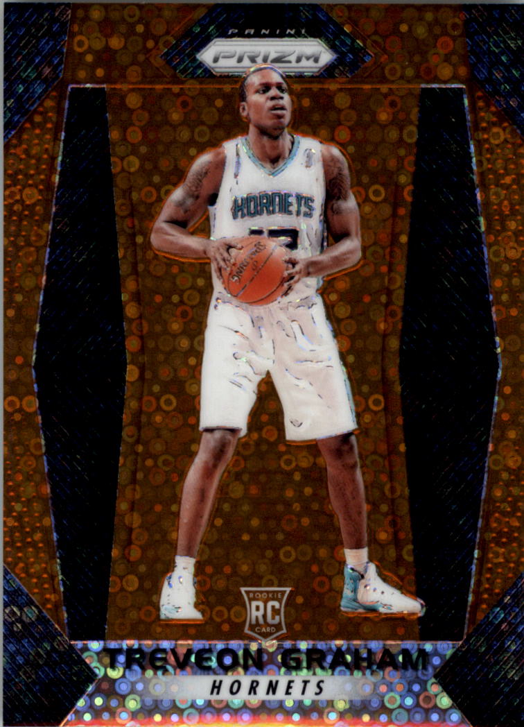 2017-18 Panini Prizm Prizms Fast Break Bronze #239 Treveon Graham