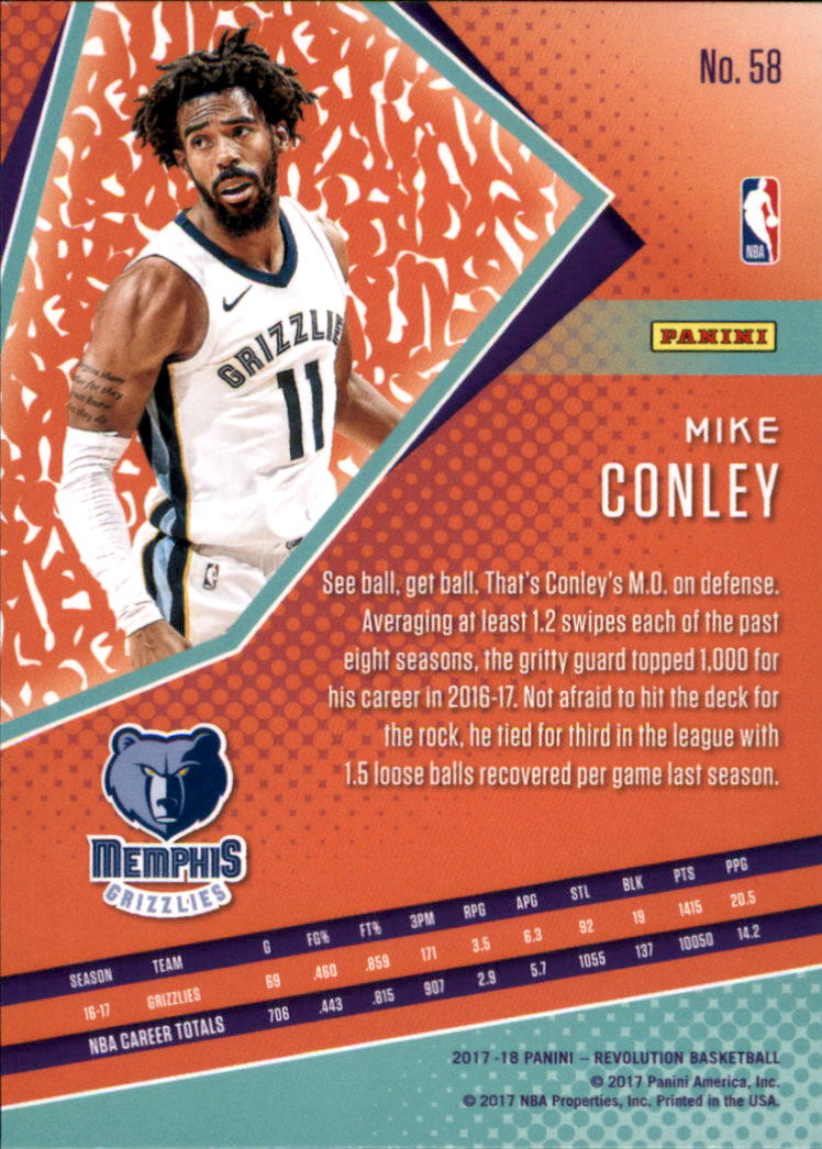 A2727- 2017-18 Panini Revolution Bk 1-150 +Rookies -You Pick- 15+ FREE US SHIP - Picture 53 of 125