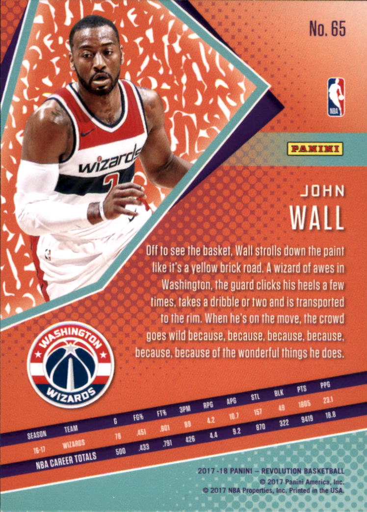 A2727- 2017-18 Panini Revolution Bk 1-150 +Rookies -You Pick- 15+ FREE US SHIP - Picture 60 of 125