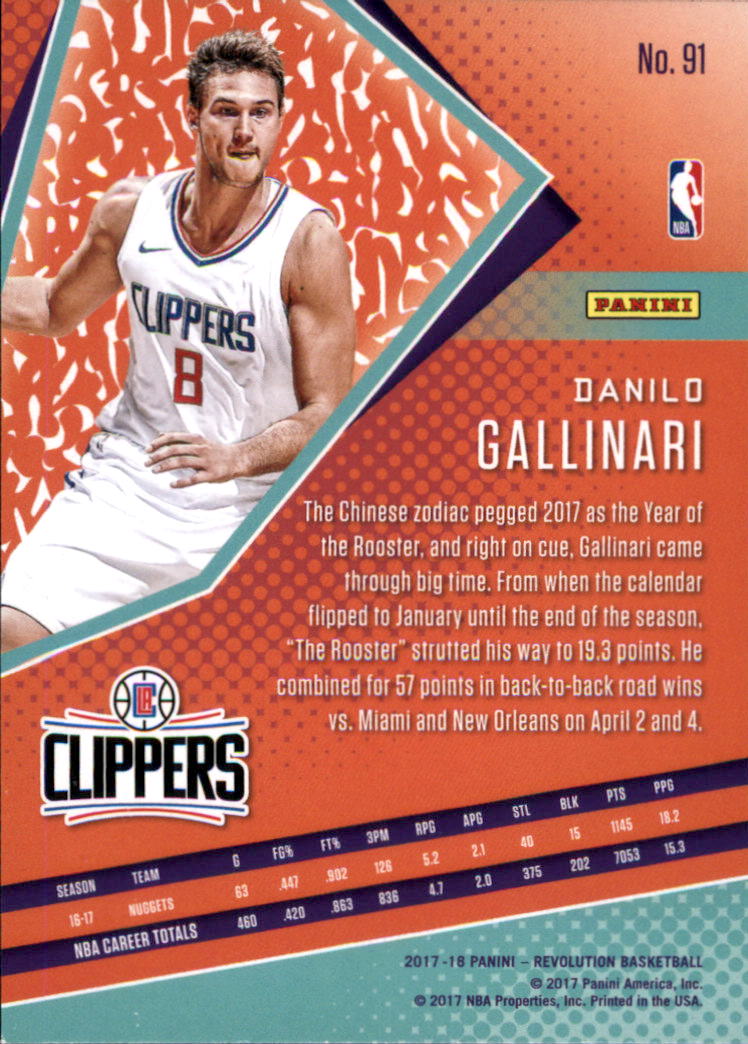 A2727- 2017-18 Panini Revolution Bk 1-150 +Rookies -You Pick- 15+ FREE US SHIP - Picture 84 of 125
