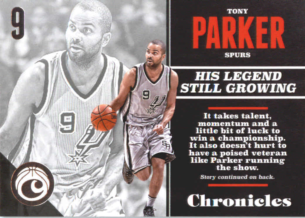 Tony Parker cards (2002-2018) Spurs Hornets - You Choose - Picture 206 of 227