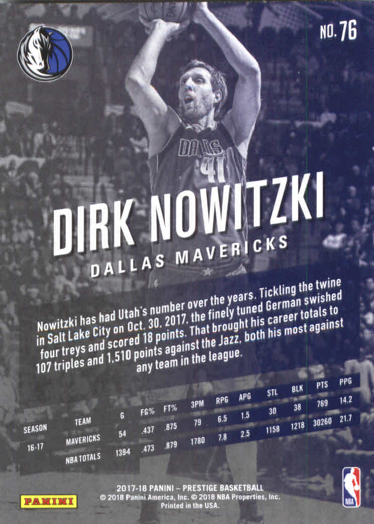 Dirk Nowitzki cards (1999-2021) Mavericks - You Choose - Bild 248 von 266