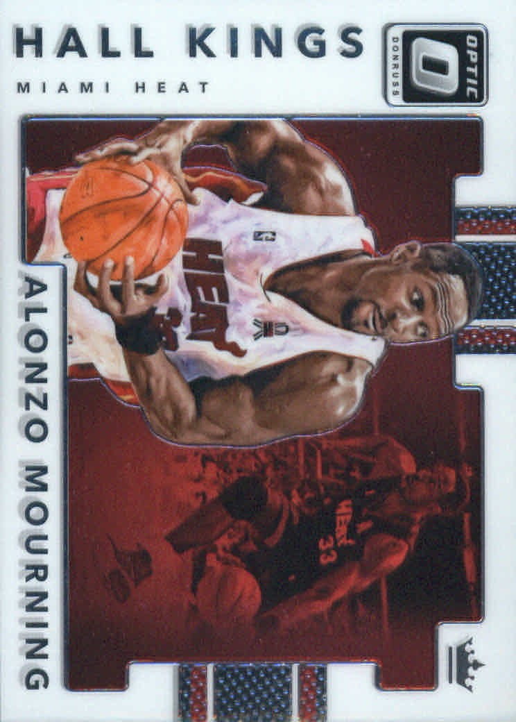 2017 Panini Flawless Honored Numbers Alonzo Mourning AUTO /25 #HN