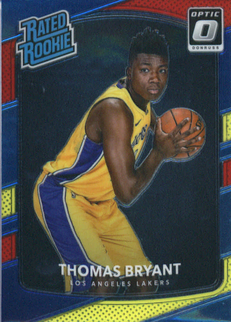 2017/18 Donruss Optic B/ball Rated Rookie card 160 Thomas Bryant