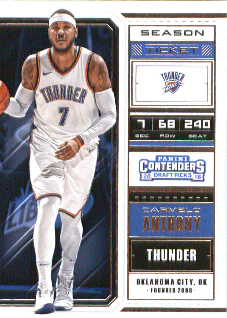 Carmelo Anthony cards (2004-2023) Nuggets Thunder Knicks Blazers - You Choose - Bild 251 von 284
