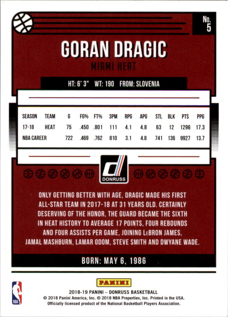 A9993- 2018-19 Donruss Bk Card #s 1-200 +Inserts -You Pick- 15+ FREE US SHIP - Picture 9 of 461
