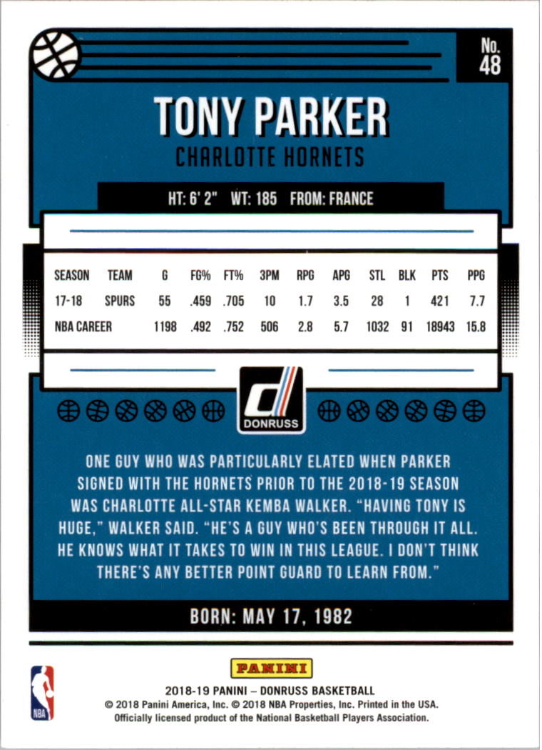 A9993- 2018-19 Donruss Bk Card #s 1-200 +Inserts -You Pick- 15+ FREE US SHIP - Picture 95 of 461
