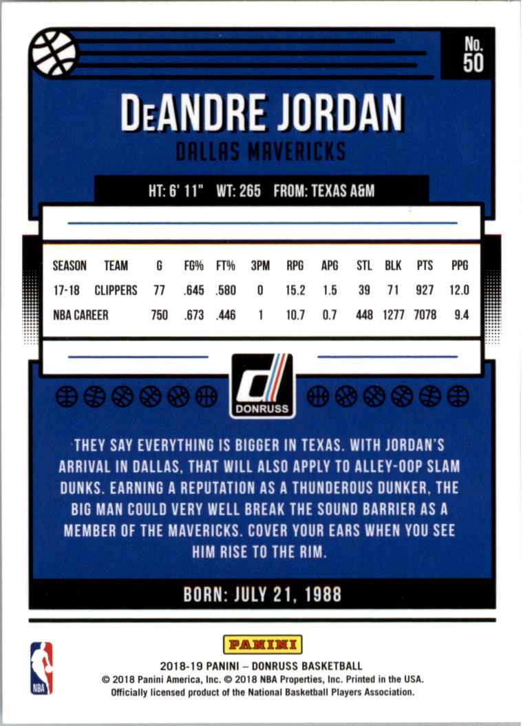 A9993- 2018-19 Donruss Bk Card #s 1-200 +Inserts -You Pick- 15+ FREE US SHIP - Picture 99 of 461