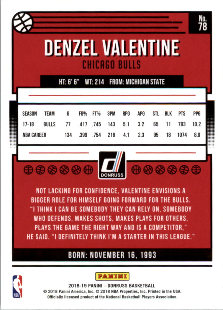 A9993- 2018-19 Donruss Bk Card #s 1-200 +Inserts -You Pick- 15+ FREE US SHIP - Picture 155 of 461