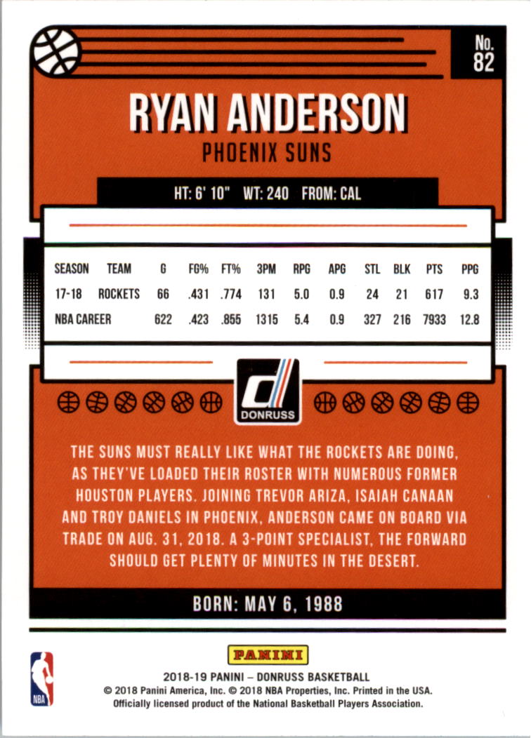 A9993- 2018-19 Donruss Bk Card #s 1-200 +Inserts -You Pick- 15+ FREE US SHIP - Picture 163 of 461