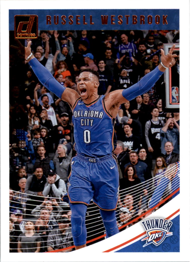 2018-19 Donruss #107 Russell Westbrook