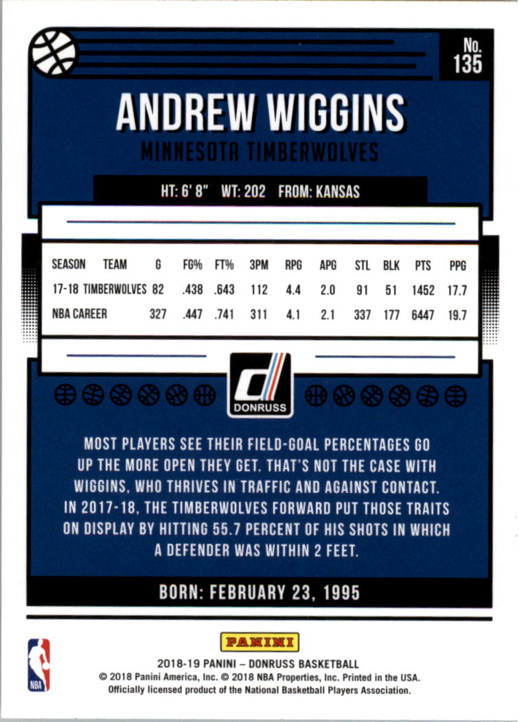 A9993- 2018-19 Donruss Bk Card #s 1-200 +Inserts -You Pick- 15+ FREE US SHIP - Picture 265 of 461