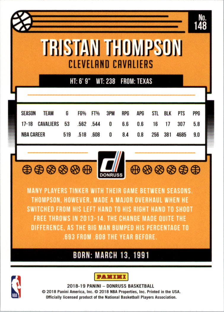 A9993- 2018-19 Donruss Bk Card #s 1-200 +Inserts -You Pick- 15+ FREE US SHIP - Picture 291 of 461