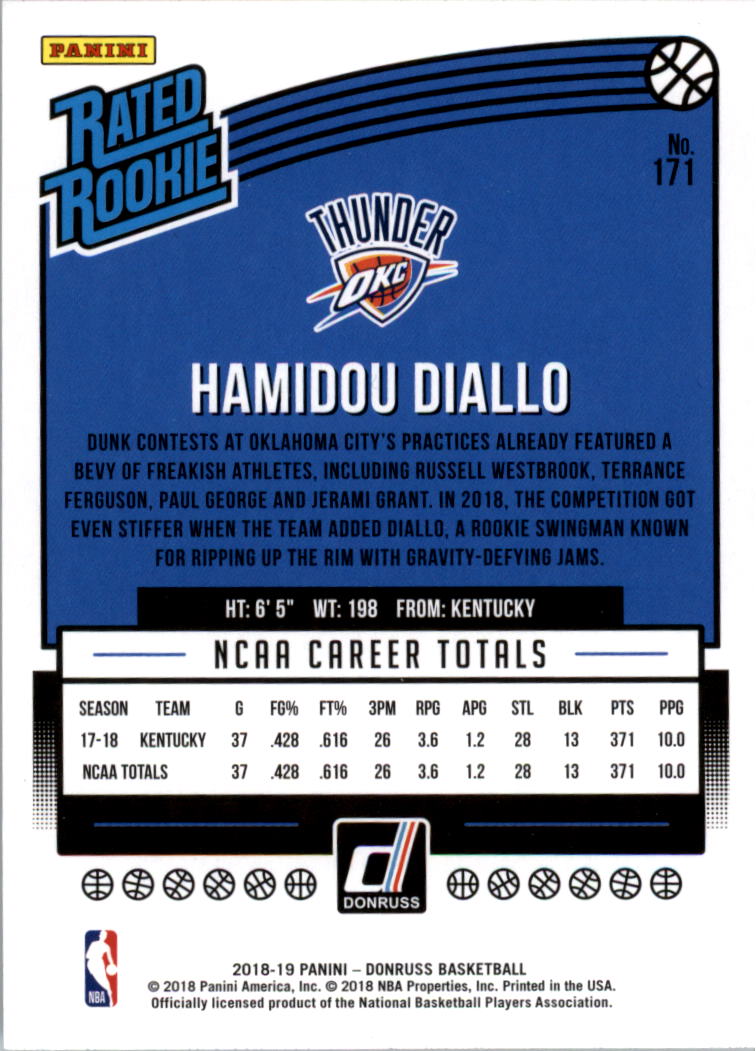 2018-19 Donruss Basketball Card Pick (Base) - Picture 335 of 388