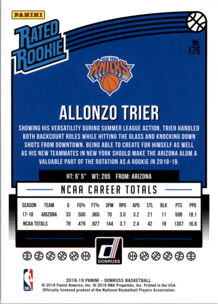 A9993- 2018-19 Donruss Bk Card #s 1-200 +Inserts -You Pick- 15+ FREE US SHIP - Picture 323 of 461