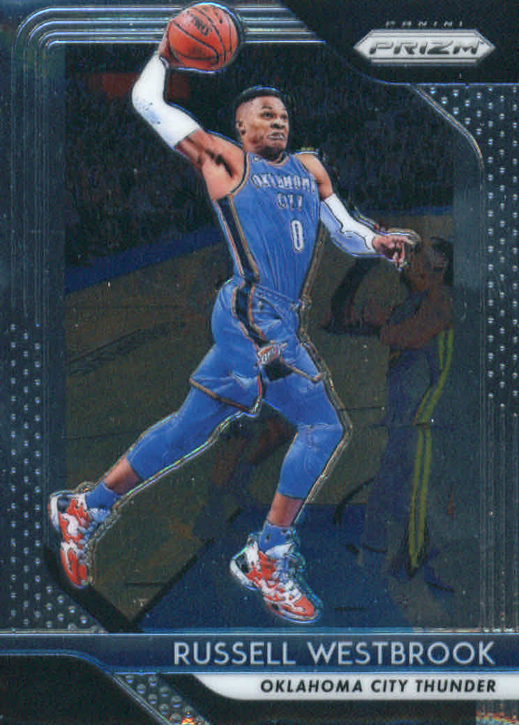 RUSSELL WESTBROOK 2018-19 PANINI PRIZM ALL DAY CARD #9 | eBay