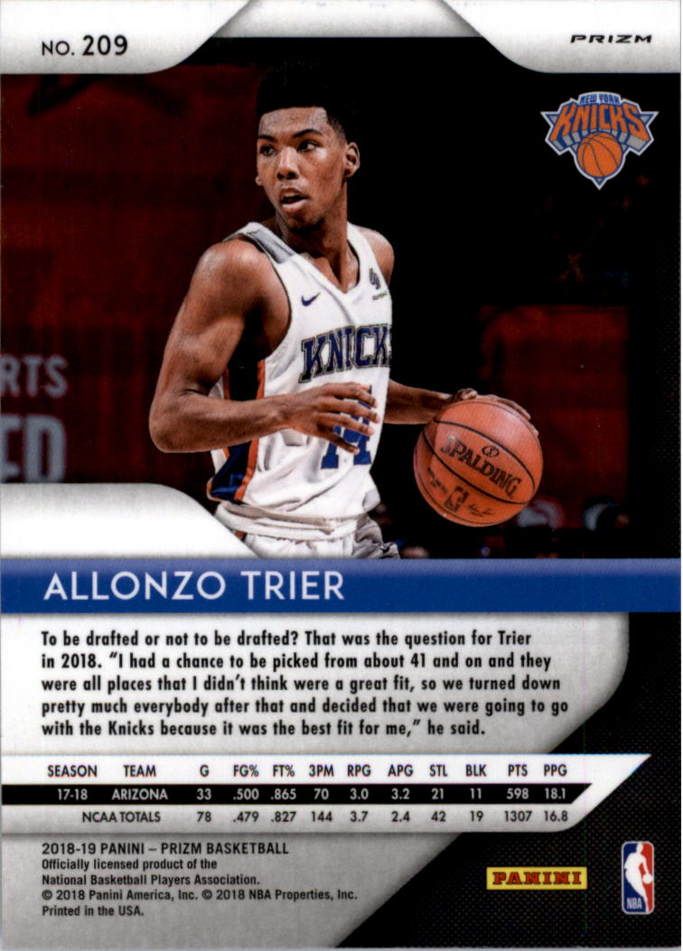 A2674- 2018-19 Panini Prizm Bk Inserts +Parallels3 -You Pick- 15+ FREE US SHIP - Picture 260 of 311