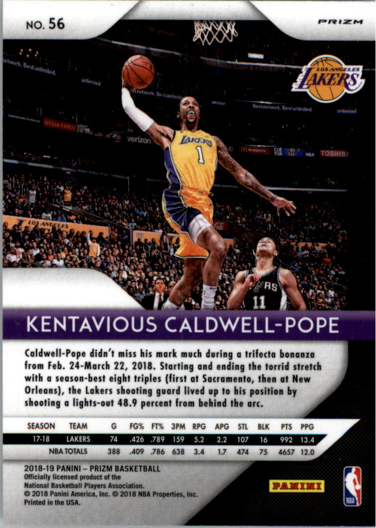 A2674- 2018-19 Panini Prizm Bk Inserts +Parallels3 -You Pick- 15+ FREE US SHIP - Picture 238 of 311