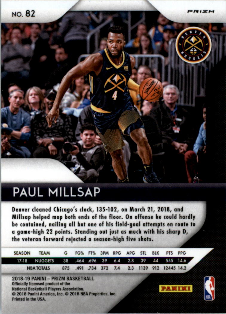 A2674- 2018-19 Panini Prizm Bk Inserts +Parallels3 -You Pick- 15+ FREE US SHIP - Picture 215 of 311