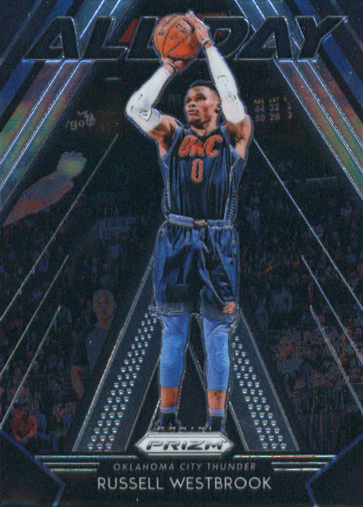 2018-19 Panini Prizm All Day #9 Russell Westbrook