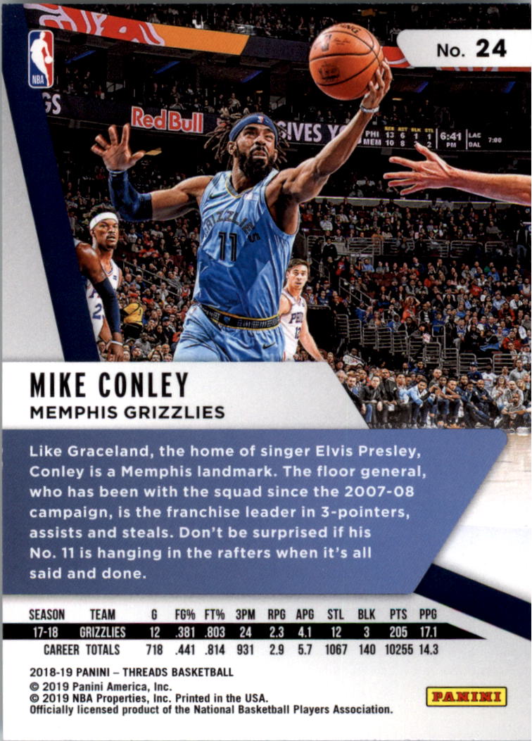 A4499- 2018-19 Panini Threads Bk Card #s 1-100 -You Pick- 15+ FREE US SHIP - Picture 19 of 79