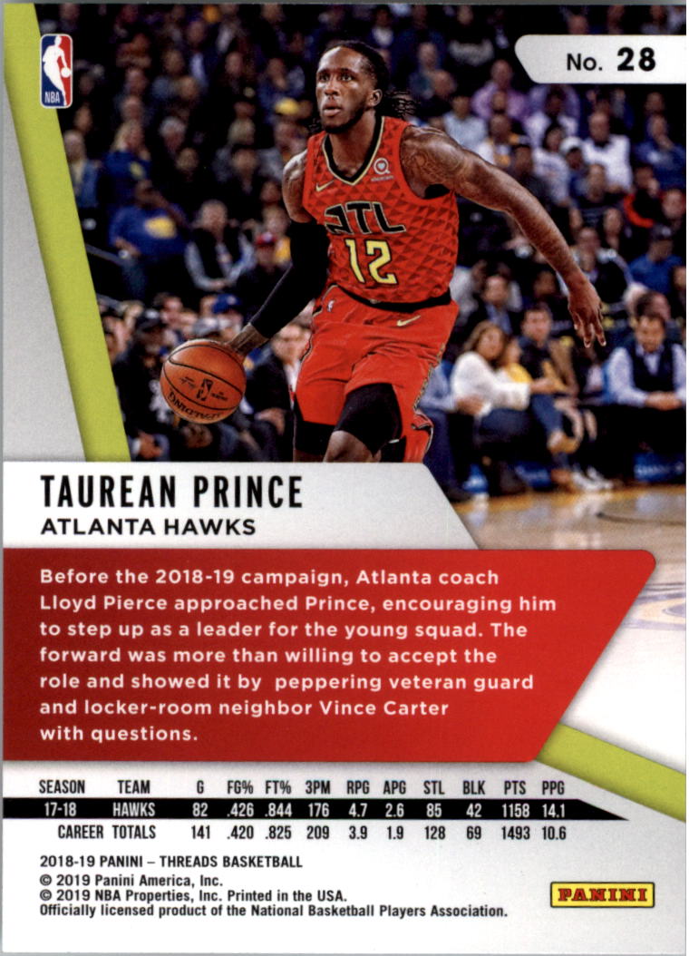 A4499- 2018-19 Panini Threads Bk Card #s 1-100 -You Pick- 15+ FREE US SHIP - Picture 21 of 79