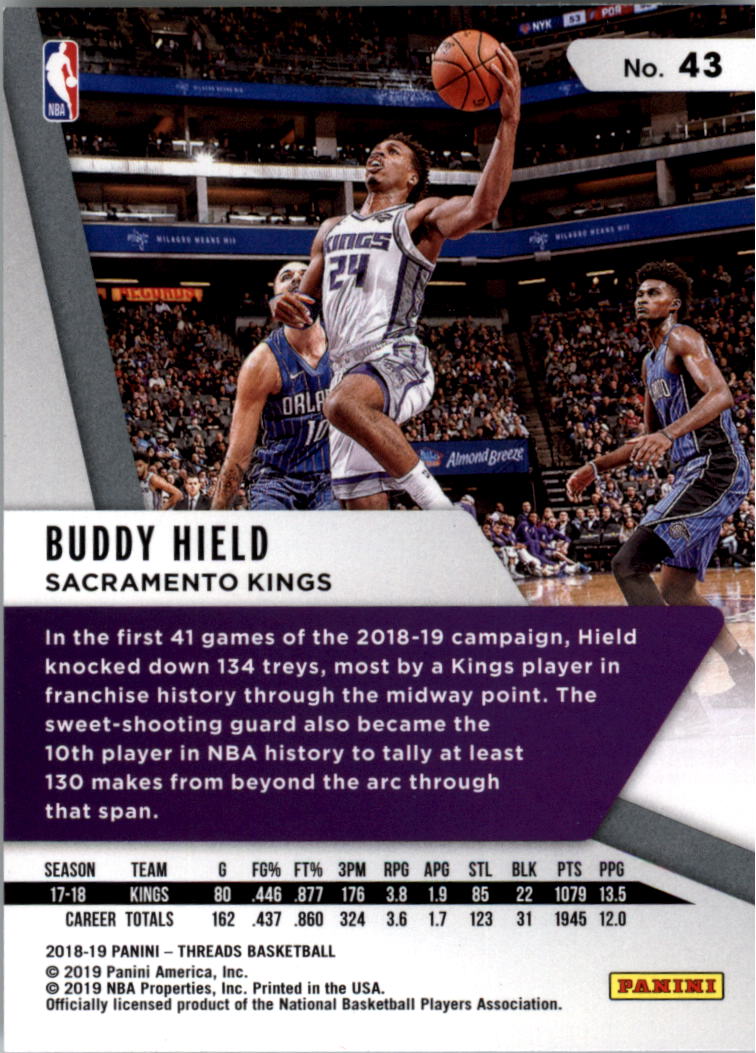 A4499- 2018-19 Panini Threads Bk Card #s 1-100 -You Pick- 15+ FREE US SHIP - Picture 37 of 79