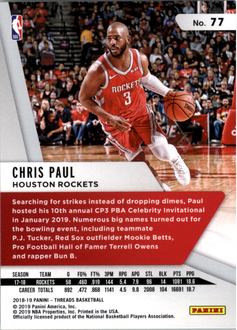 Chris Paul cards (2006-2023) Suns Thunder Rockets Clippers Hornets - You Choose - Picture 155 of 203