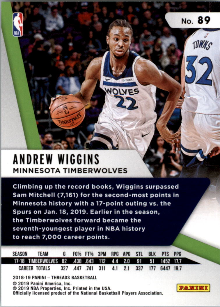 A4499- 2018-19 Panini Threads Bk Card #s 1-100 -You Pick- 15+ FREE US SHIP - Picture 69 of 79