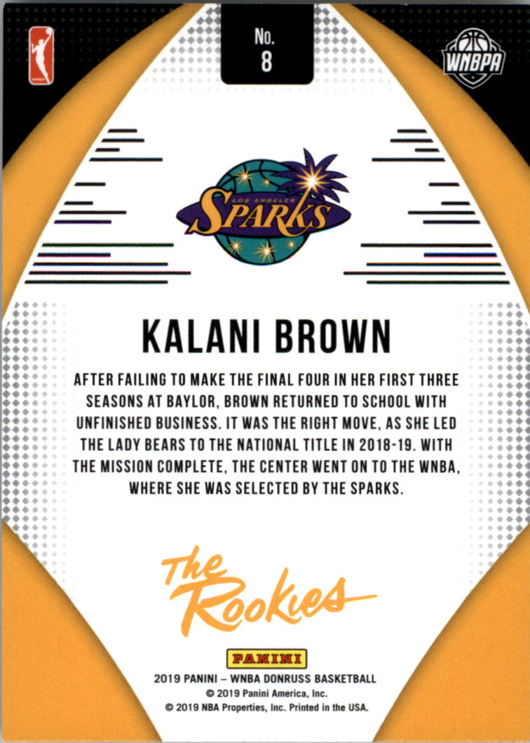 A5065- 2019 Donruss WNBA Bk Cards 1-100 +Inserts -You Pick- 15+ FREE US SHIP - Picture 263 of 263