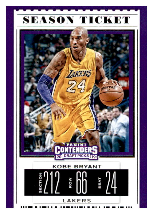2019-20 Panini Contenders Draft Picks #32 Kobe Bryant