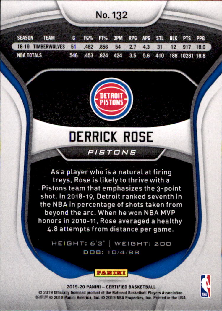 Derrick Rose cards (2009-2023) Bulls Knicks Grizzlies Pistons - You Choose - Picture 112 of 139