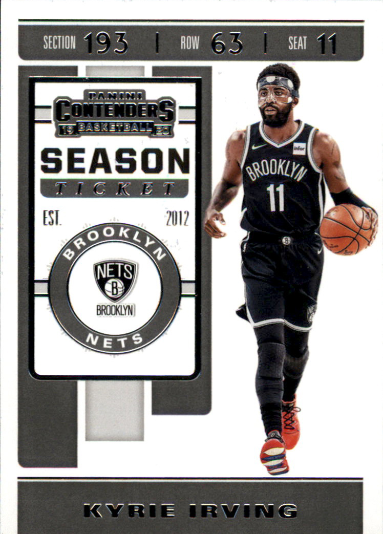 2019-20 Panini Contenders #67 Kyrie Irving