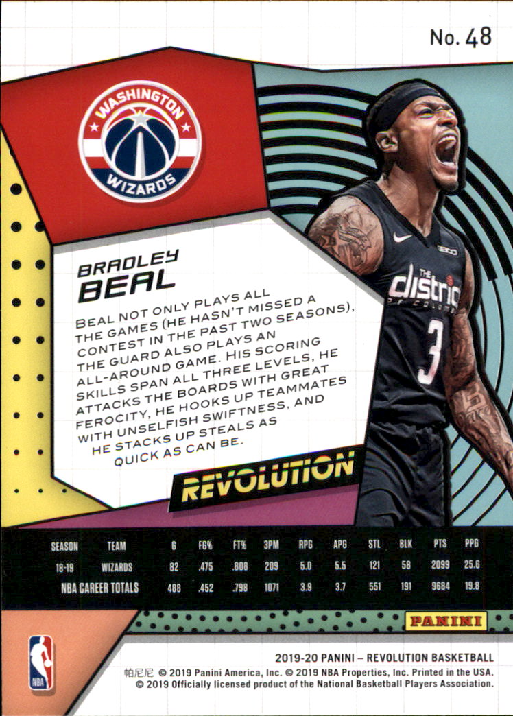 A5559- 2019-20 Panini Revolution Bk Cards 1-150+ -You Pick- 15+ FREE US SHIP