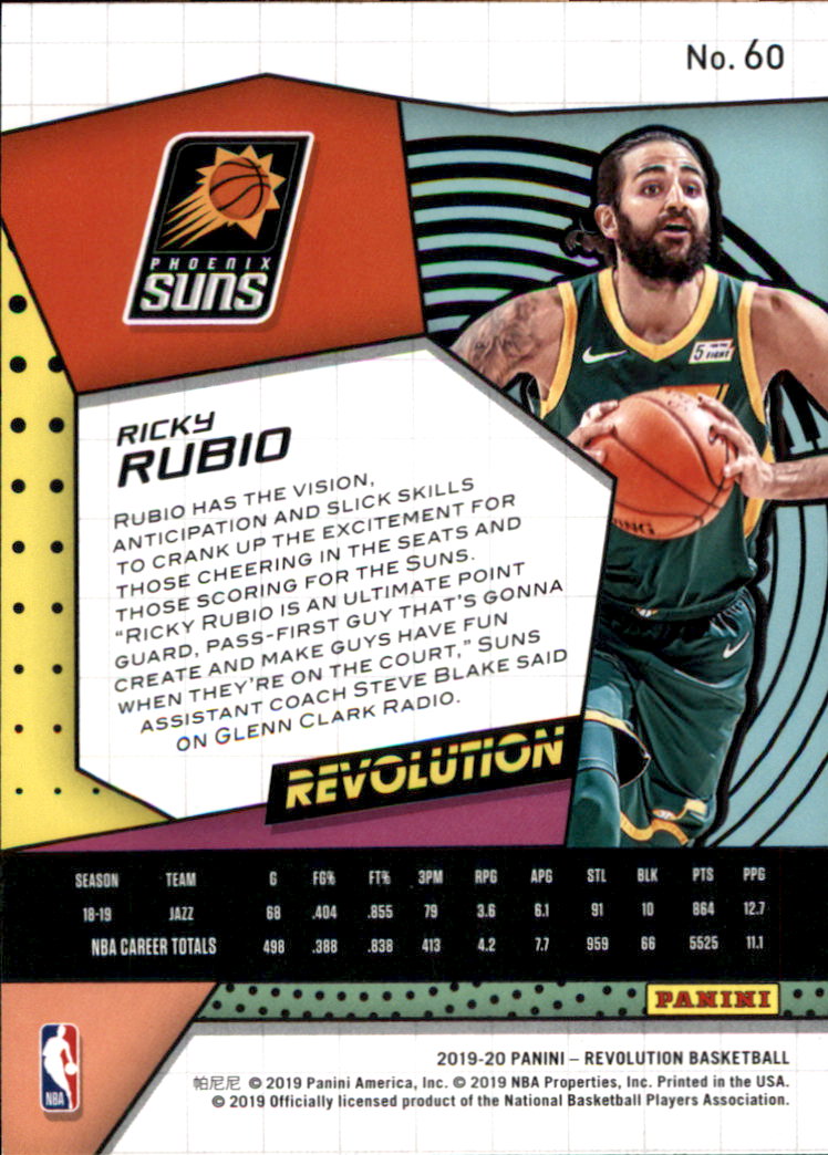 A5559- 2019-20 Panini Revolution Bk Cards 1-150+ -You Pick- 15+ FREE US SHIP