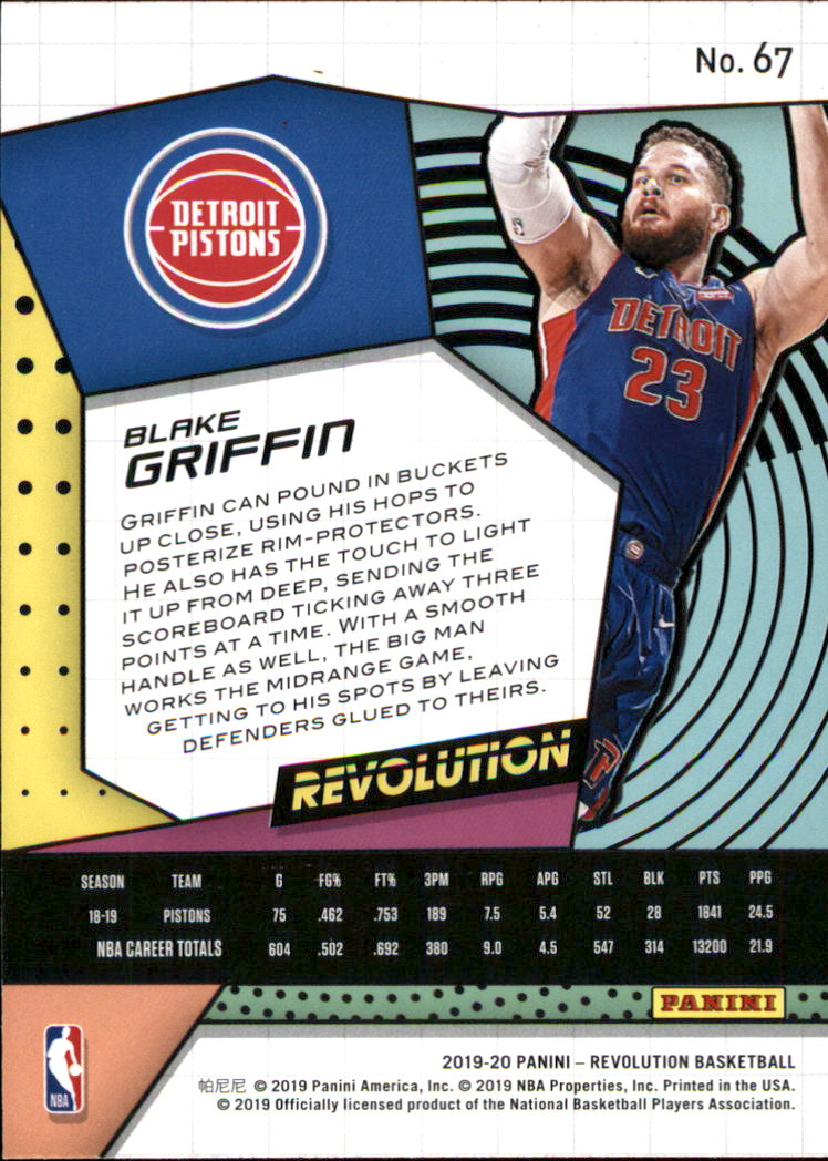 A5559- 2019-20 Panini Revolution Bk Cards 1-150+ -You Pick- 15+ FREE US SHIP