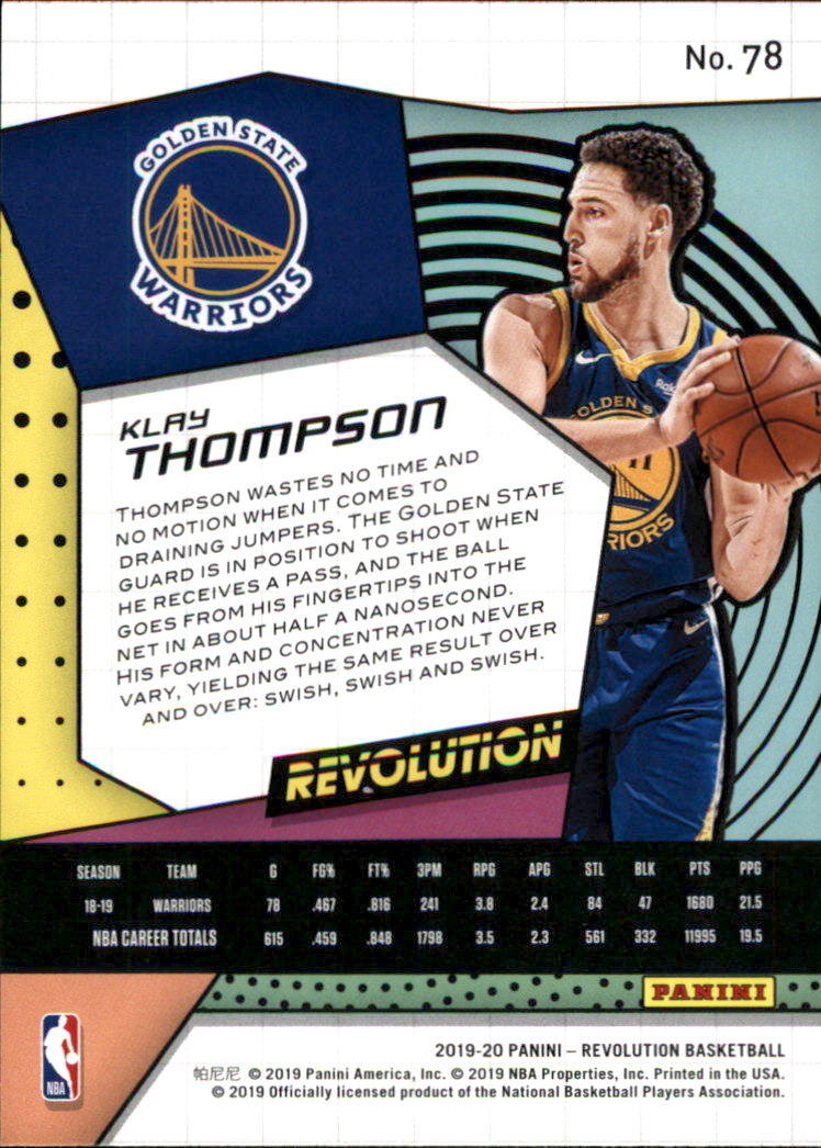 A5559- 2019-20 Panini Revolution Bk Cards 1-150+ -You Pick- 15+ FREE US SHIP