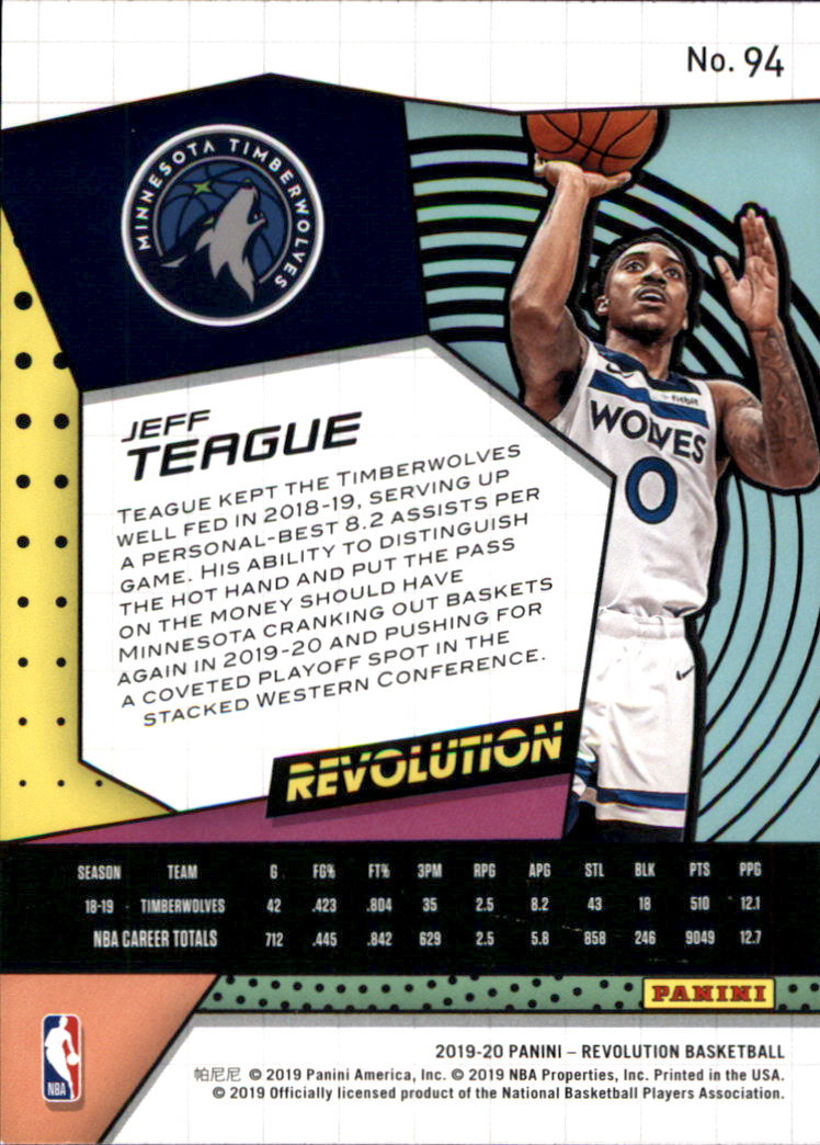 A5559- 2019-20 Panini Revolution Bk Cards 1-150+ -You Pick- 15+ FREE US SHIP