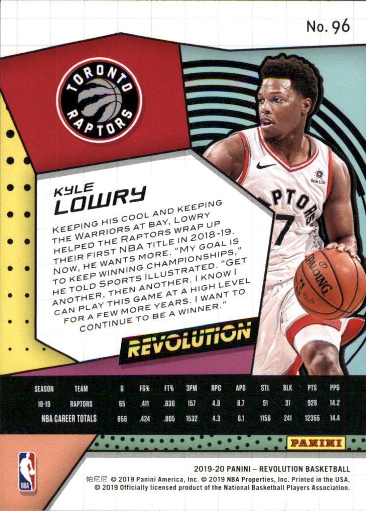 A5559- 2019-20 Panini Revolution Bk Cards 1-150+ -You Pick- 15+ FREE US SHIP