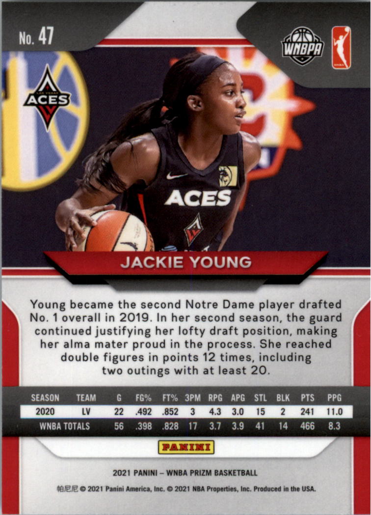 B4540- 2021 Panini Prizm WNBA Basketball #s 1-100 -You Pick- 15+ FREE US SHIP - Picture 95 of 195