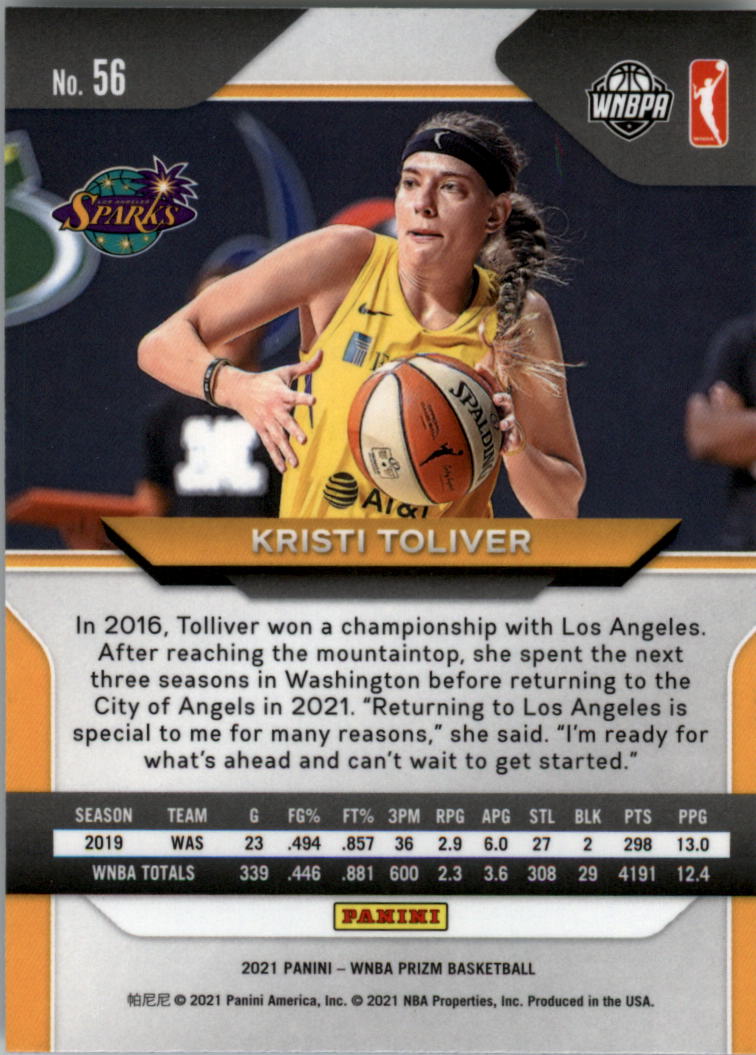 B4540- 2021 Panini Prizm WNBA Basketball #s 1-100 -You Pick- 15+ FREE US SHIP - Picture 111 of 195