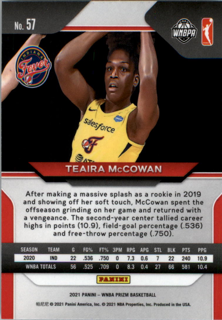 B4540- 2021 Panini Prizm WNBA Basketball #s 1-100 -You Pick- 15+ FREE US SHIP - Picture 113 of 195