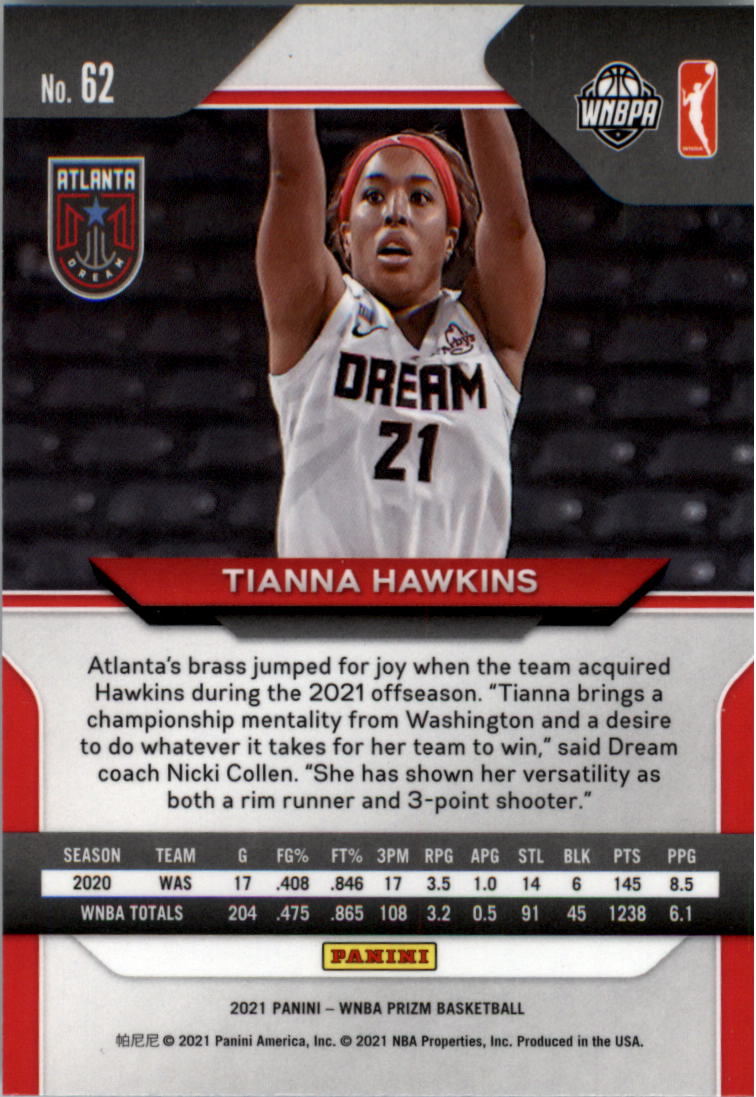 B4540- 2021 Panini Prizm WNBA Basketball #s 1-100 -You Pick- 15+ FREE US SHIP - Picture 123 of 195