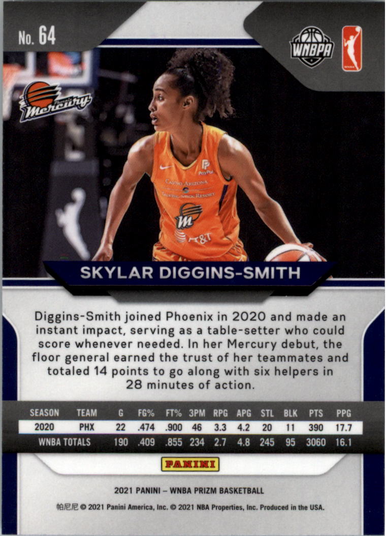 B4540- 2021 Panini Prizm WNBA Basketball #s 1-100 -You Pick- 15+ FREE US SHIP - Picture 127 of 195