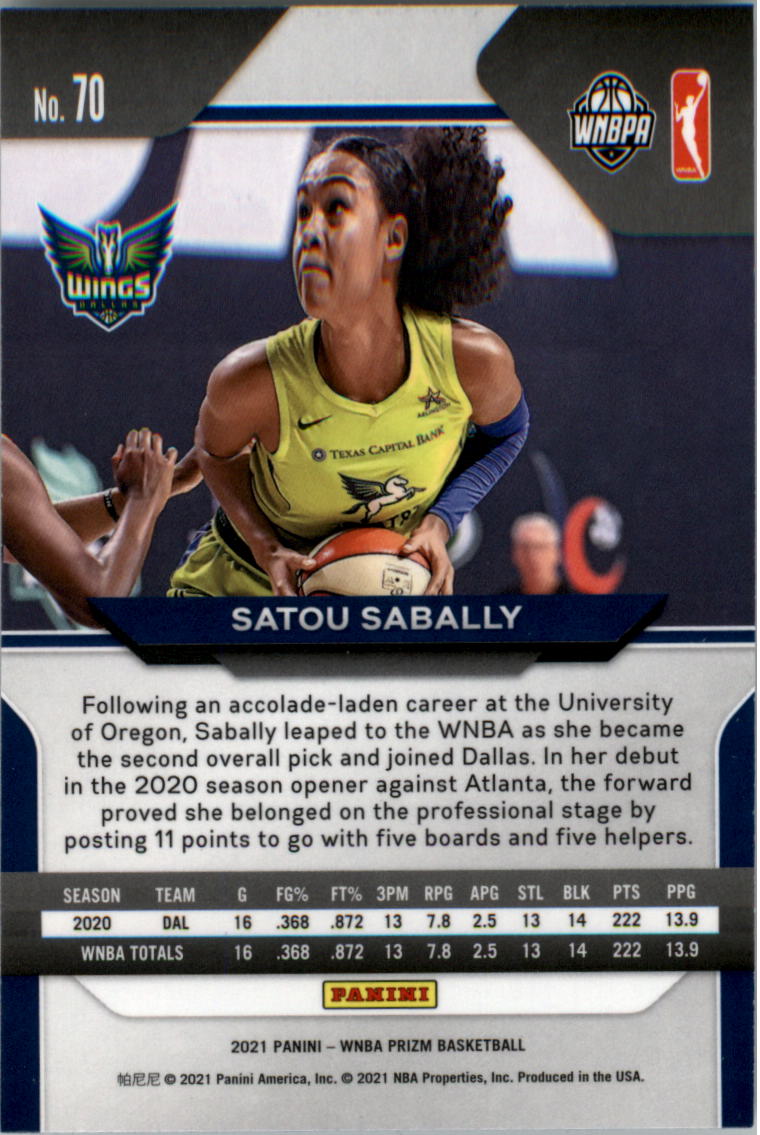 B4540- 2021 Panini Prizm WNBA Basketball #s 1-100 -You Pick- 15+ FREE US SHIP - Picture 139 of 195