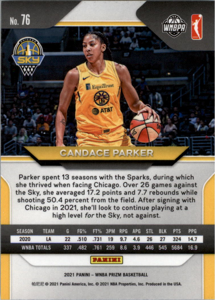 B4540- 2021 Panini Prizm WNBA Basketball #s 1-100 -You Pick- 15+ FREE US SHIP - Picture 151 of 195