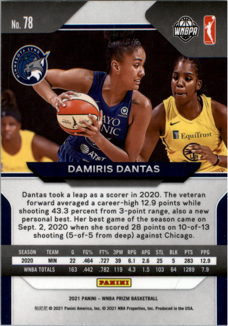 B4540- 2021 Panini Prizm WNBA Basketball #s 1-100 -You Pick- 15+ FREE US SHIP - Picture 155 of 195