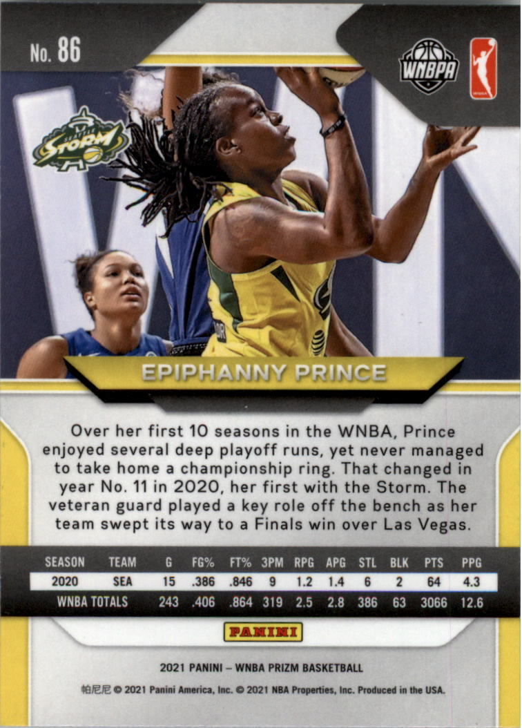 B4540- 2021 Panini Prizm WNBA Basketball #s 1-100 -You Pick- 15+ FREE US SHIP - Picture 169 of 195