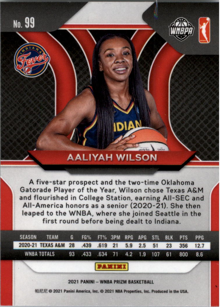 B4540- 2021 Panini Prizm WNBA Basketball #s 1-100 -You Pick- 15+ FREE US SHIP - Picture 193 of 195